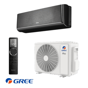 Инверторен климатик Gree Airy GWH12AVCXD-K6DNA1A - черен