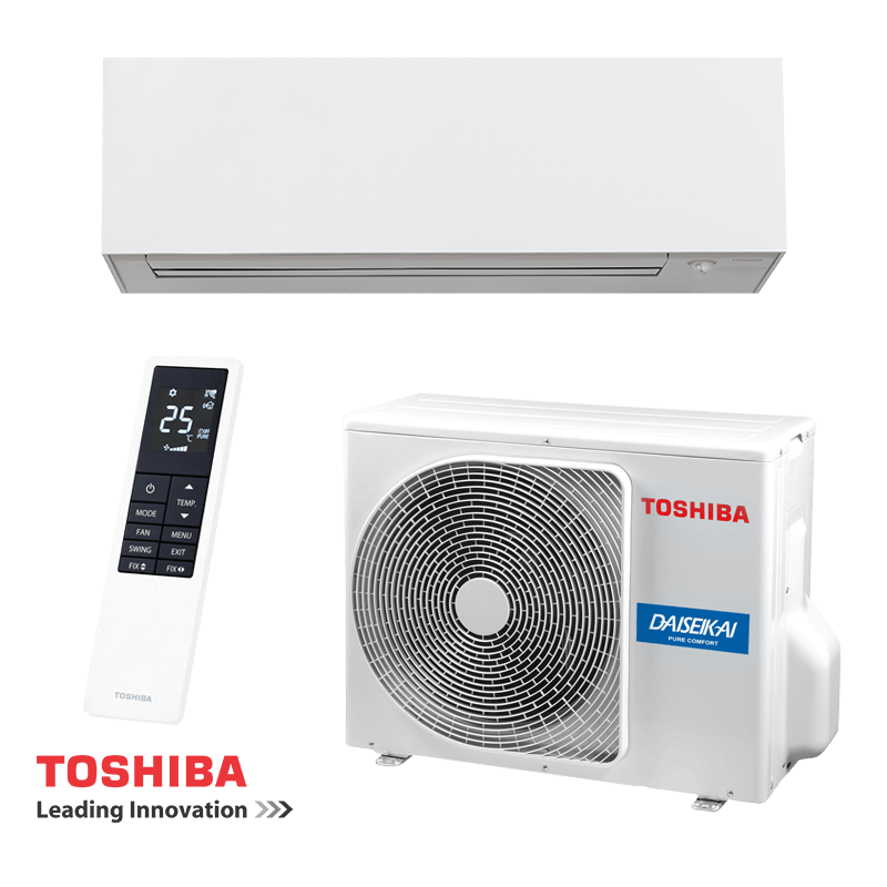Инверторен климатик Toshiba Super Daiseikai 10 WHITE RAS-B10S4KVPG-E / RAS-10S4AVPG-E